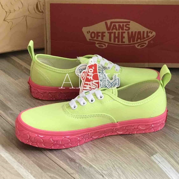 💖MEGA SALE💖VANS Authentic VN0A38H4URQ Elastic Brain Wall Green Kid's Size 11 - Picture 6 of 8